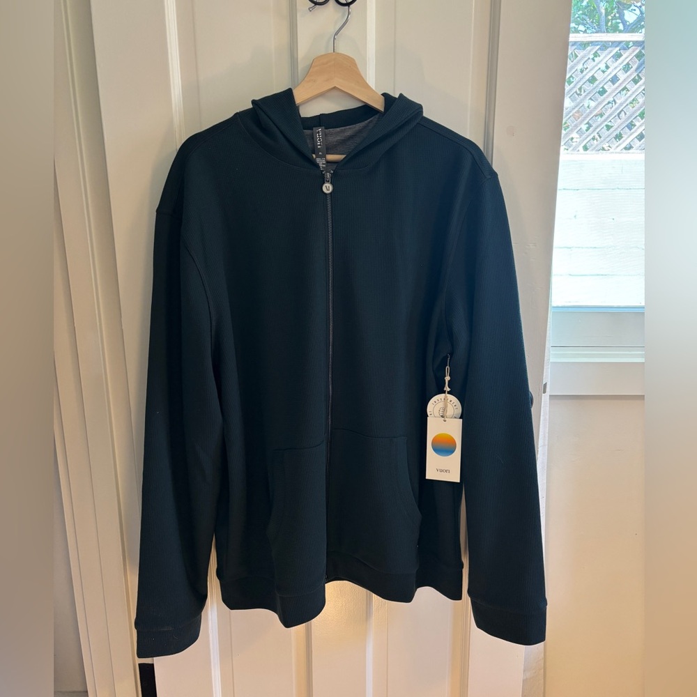 Vuori Men’s Waffle Zip Hoodie 2.0